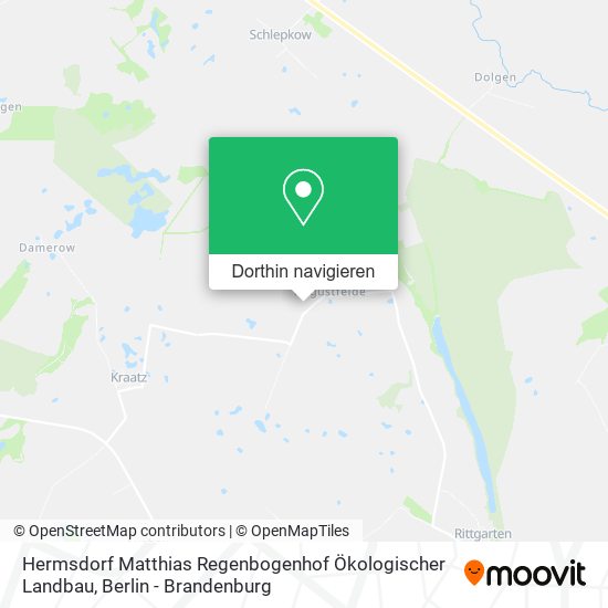 Hermsdorf Matthias Regenbogenhof Ökologischer Landbau Karte