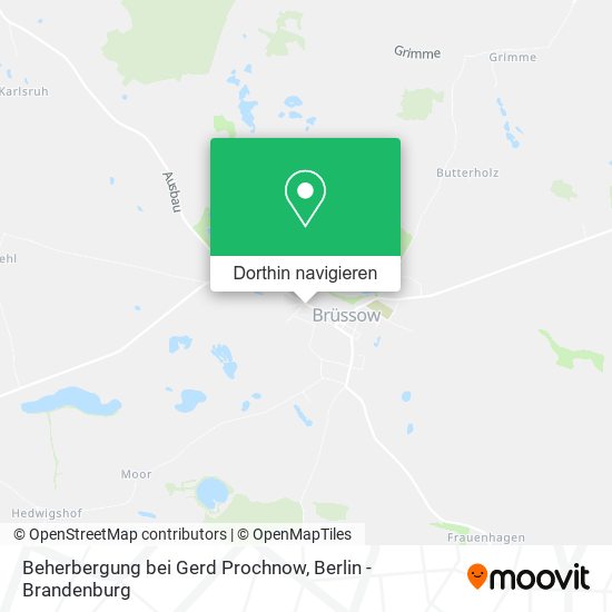 Beherbergung bei Gerd Prochnow Karte