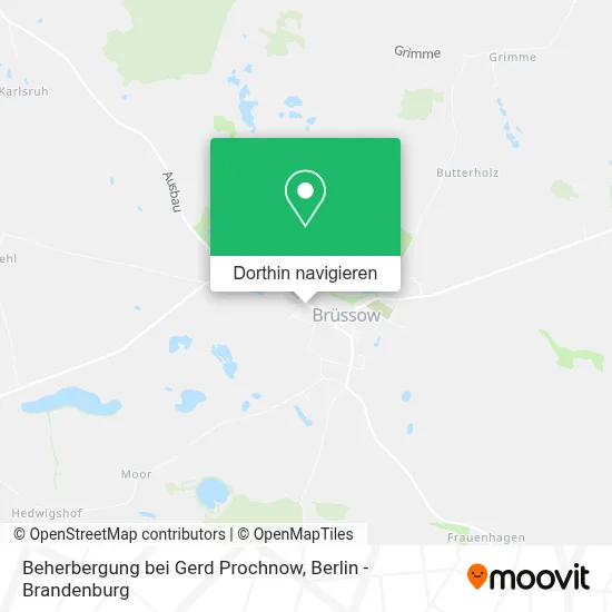 Beherbergung bei Gerd Prochnow Karte