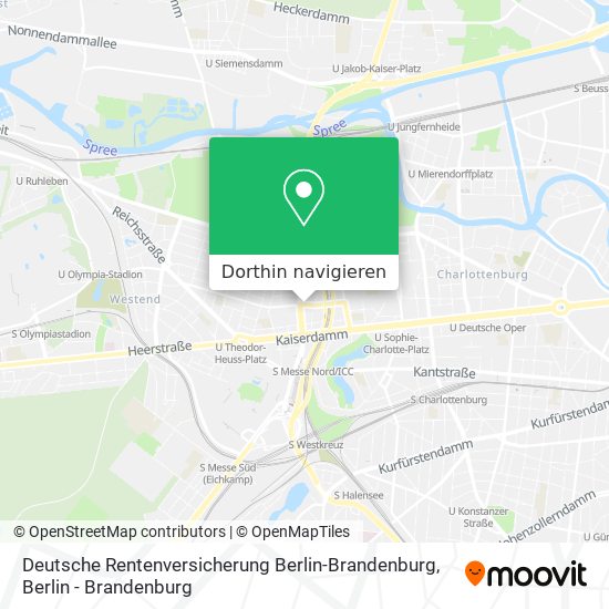 Deutsche Rentenversicherung Berlin-Brandenburg Karte