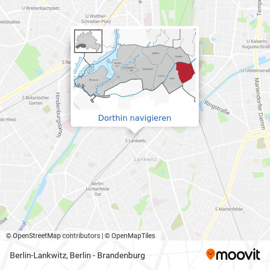 Berlin-Lankwitz Karte