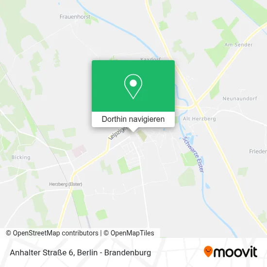Anhalter Straße 6 Karte