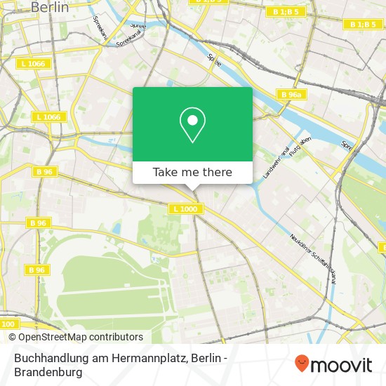 Buchhandlung am Hermannplatz Karte