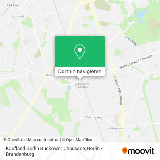 Kaufland Berlin Buckower Chaussee Karte
