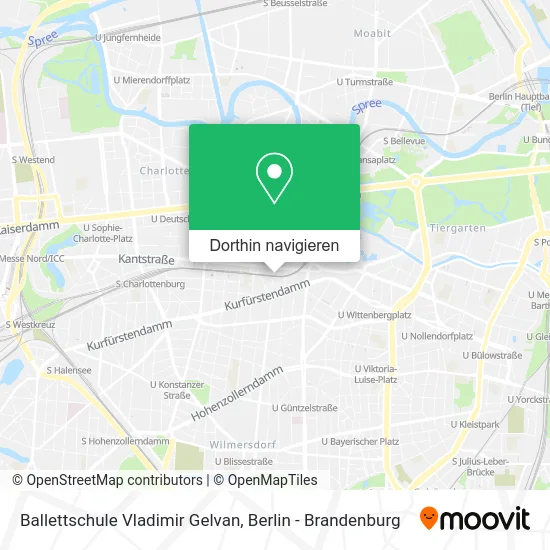 Ballettschule Vladimir Gelvan Karte