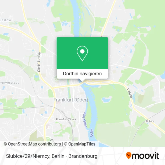 Slubice/29/Niemcy Karte