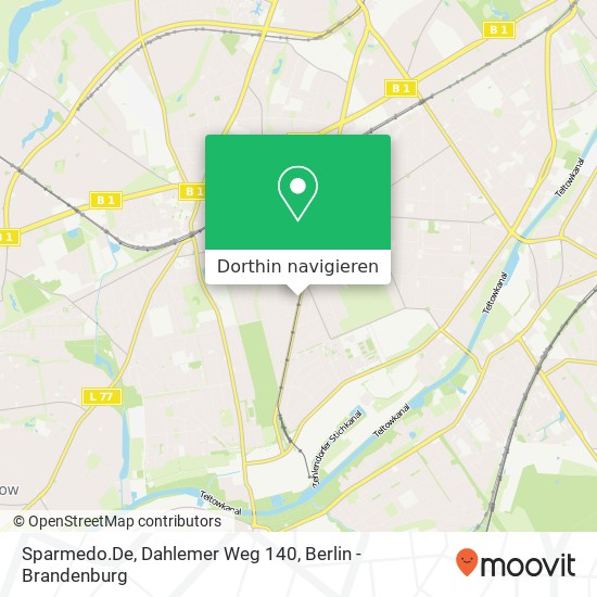 Sparmedo.De, Dahlemer Weg 140 Karte