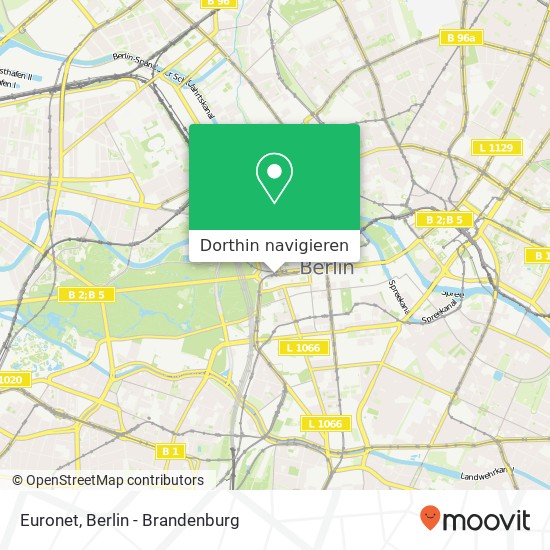 Euronet, Unter den Linden 77 Karte