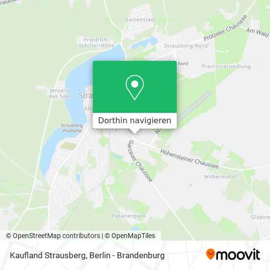 Kaufland Strausberg Karte