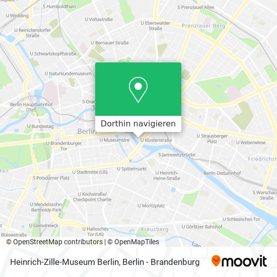 Heinrich-Zille-Museum Berlin Karte