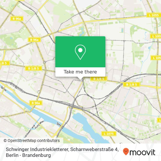 Schwinger Industriekletterer, Scharnweberstraße 4 Karte