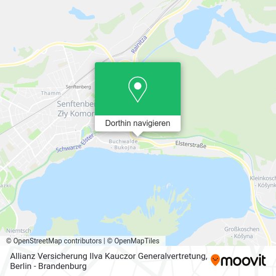 Allianz Versicherung Ilva Kauczor Generalvertretung Karte