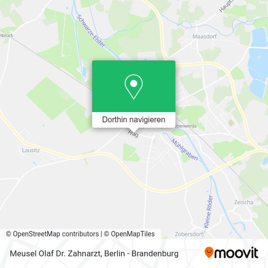 Meusel Olaf Dr. Zahnarzt Karte