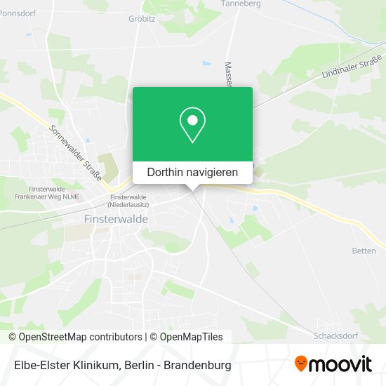 Elbe-Elster Klinikum Karte