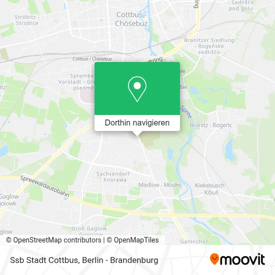 Ssb Stadt Cottbus Karte