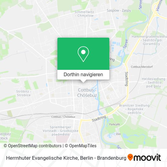 Herrnhuter Evangelische Kirche Karte