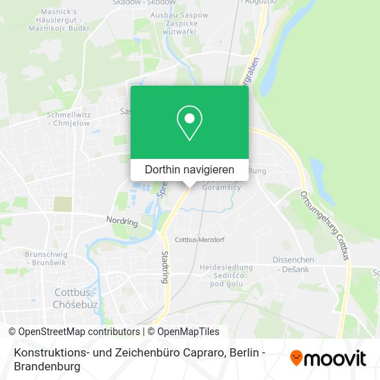 Konstruktions- und Zeichenbüro Capraro Karte