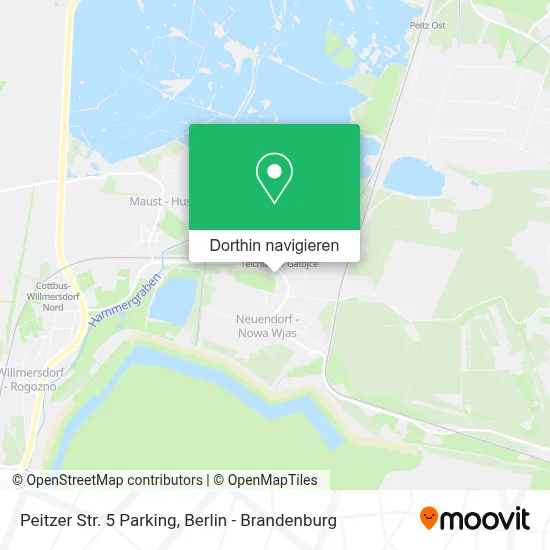 Peitzer Str. 5 Parking Karte