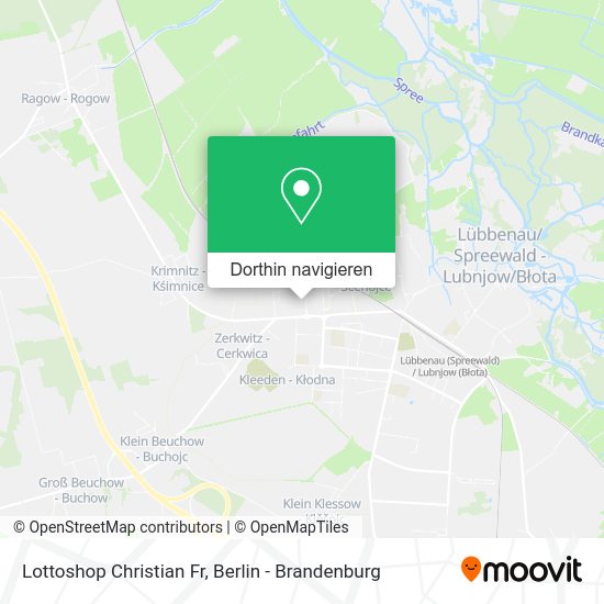 Lottoshop Christian Fr Karte