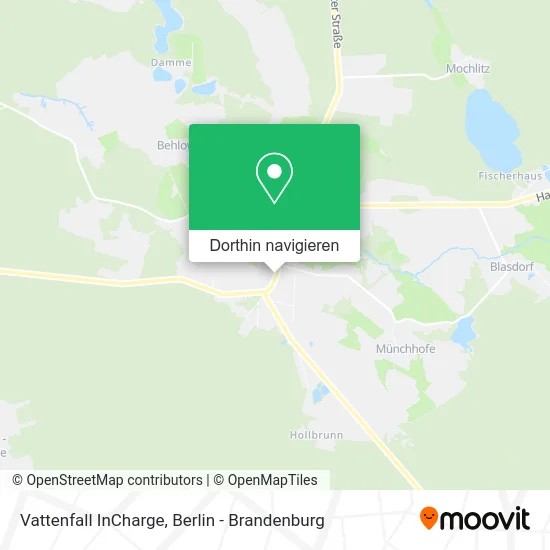 Vattenfall InCharge Karte