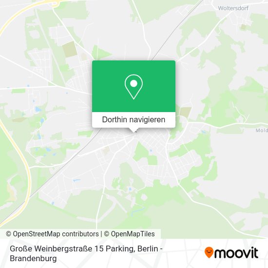 Große Weinbergstraße 15 Parking Karte