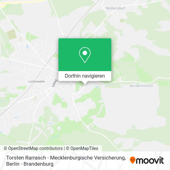 Torsten Rarrasch - Mecklenburgische Versicherung Karte