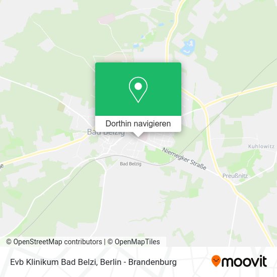 Evb Klinikum Bad Belzi Karte