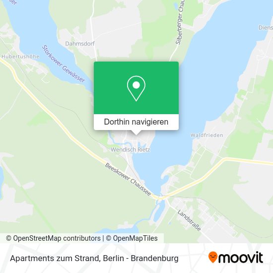 Apartments zum Strand Karte