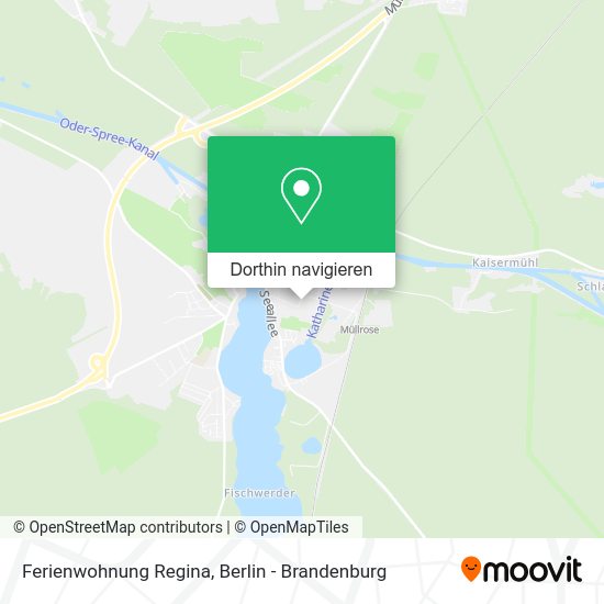 Ferienwohnung Regina Karte