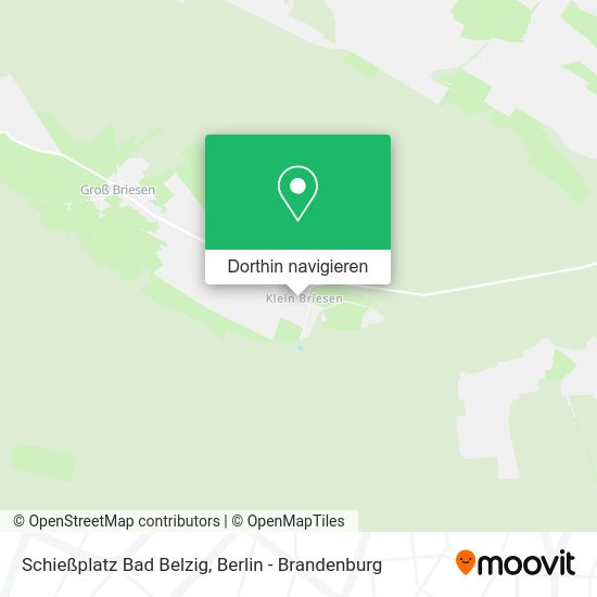 Schießplatz Bad Belzig Karte