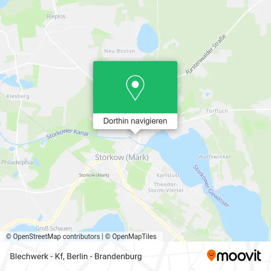 Blechwerk - Kf Karte