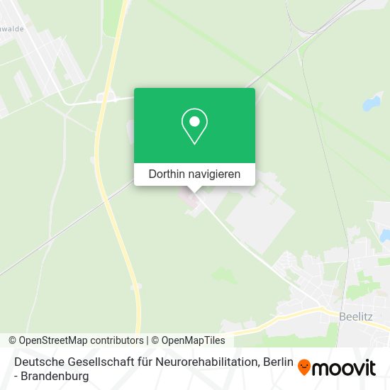 Deutsche Gesellschaft für Neurorehabilitation Karte