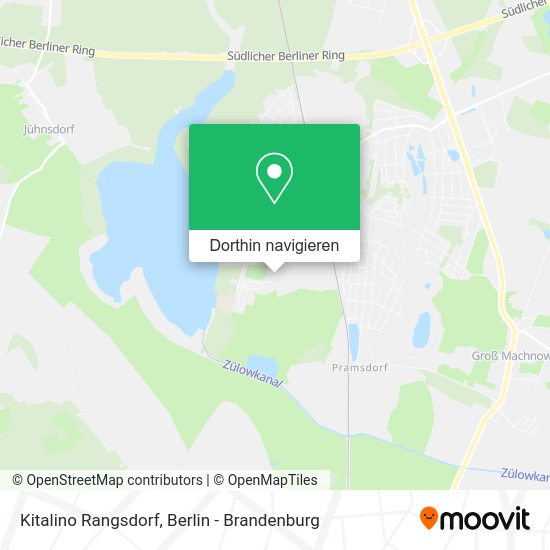 Kitalino Rangsdorf Karte