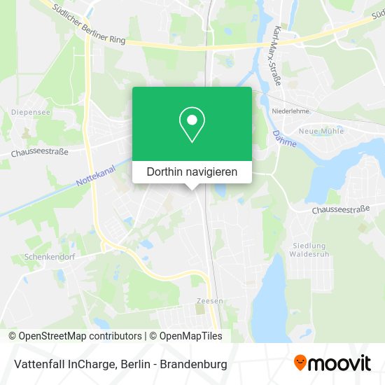 Vattenfall InCharge Karte