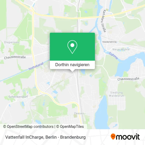 Vattenfall InCharge Karte
