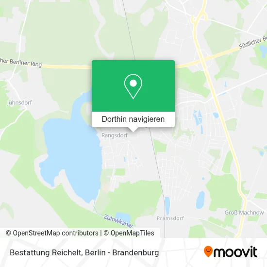 Bestattung Reichelt Karte