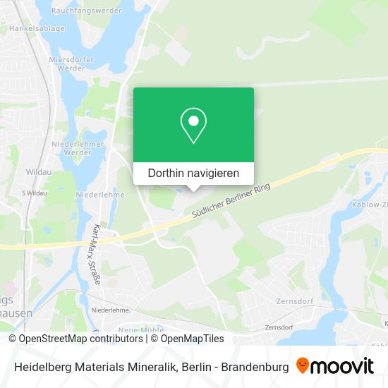 Heidelberg Materials Mineralik Karte