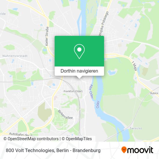 800 Volt Technologies Karte