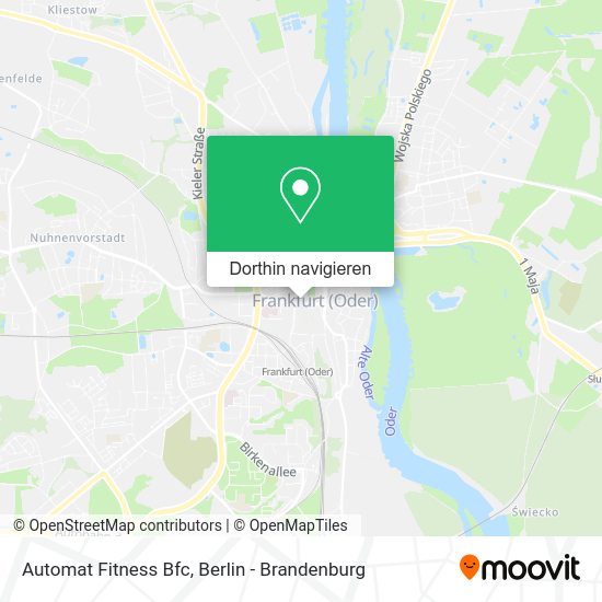 Automat Fitness Bfc Karte