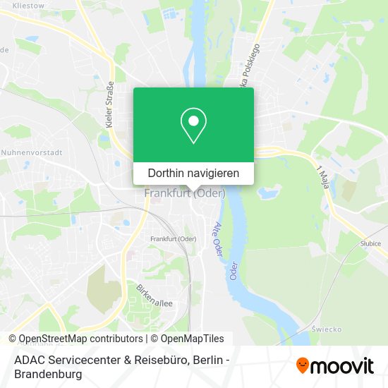 ADAC Servicecenter & Reisebüro Karte