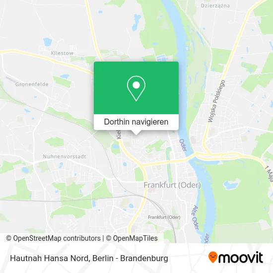 Hautnah Hansa Nord Karte