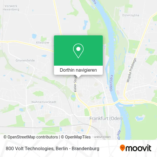 800 Volt Technologies Karte