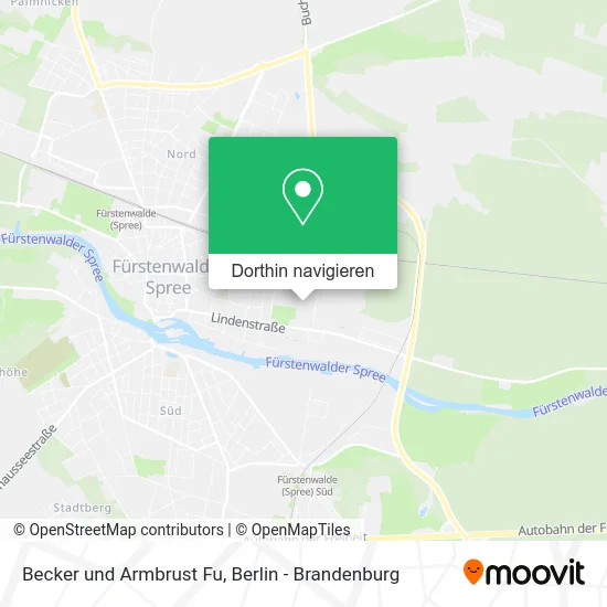 Becker und Armbrust Fu Karte