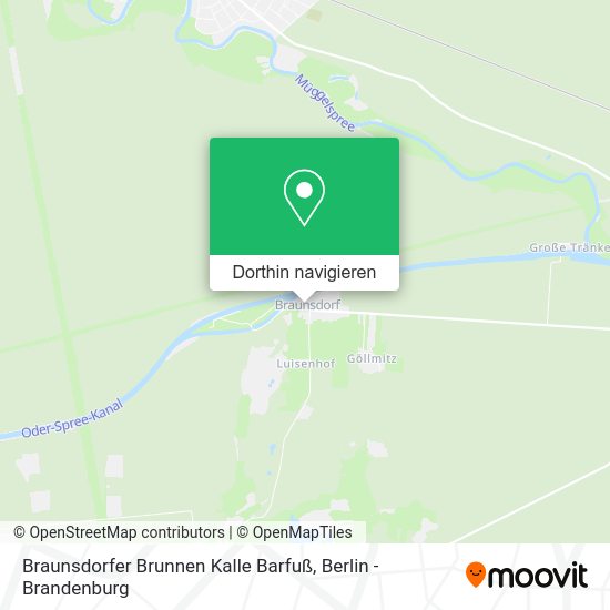 Braunsdorfer Brunnen Kalle Barfuß Karte