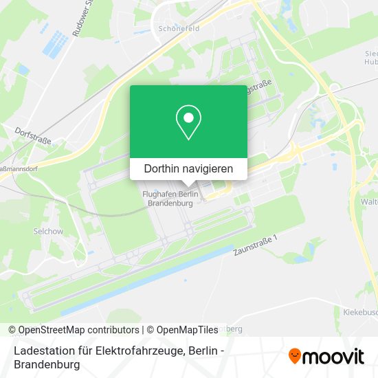 Ladestation für Elektrofahrzeuge Karte