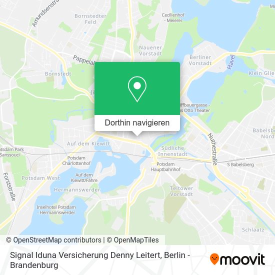 Signal Iduna Versicherung Denny Leitert Karte
