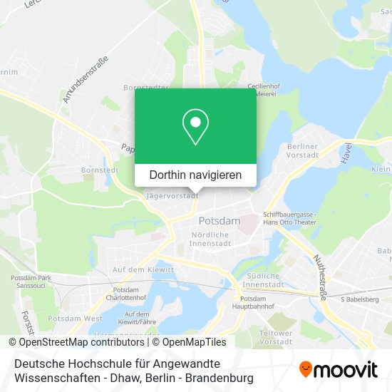 Deutsche Hochschule für Angewandte Wissenschaften - Dhaw Karte