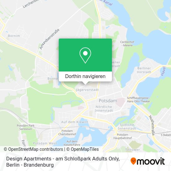 Design Apartments - am Schloßpark Adults Only Karte