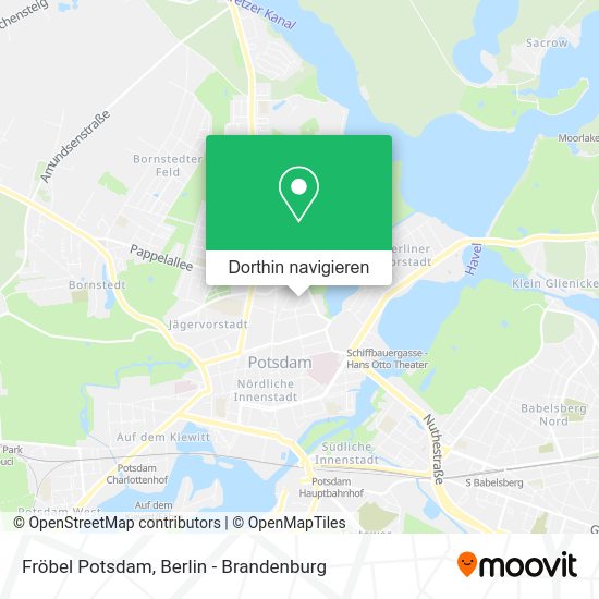 Fröbel Potsdam Karte