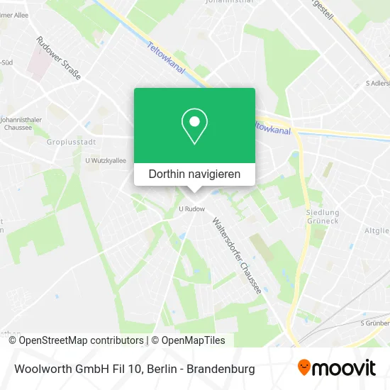 Woolworth GmbH Fil 10 Karte